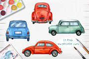 Road trip watercolor set, an Illustration by Nastilustra (Thumbnail 3 of 7)