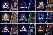 SALE! Esport Mascot Bundle 95% OFF, a Branding & Logo Template by tkzgraphic (Thumbnail 2 of 3)