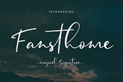 Fansthome | Signature effect, a Script Font by Qaratype (Thumbnail 14 of 22)