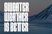 Meltdown - Condensed Sans Serif, a Sans Serif Font by Pian45 Studio (Thumbnail 3 of 8)