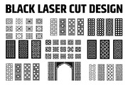 Modern Maze Style Laser Cut Patterns, an Illustration by jahid234 (Thumbnail 1 of 9)