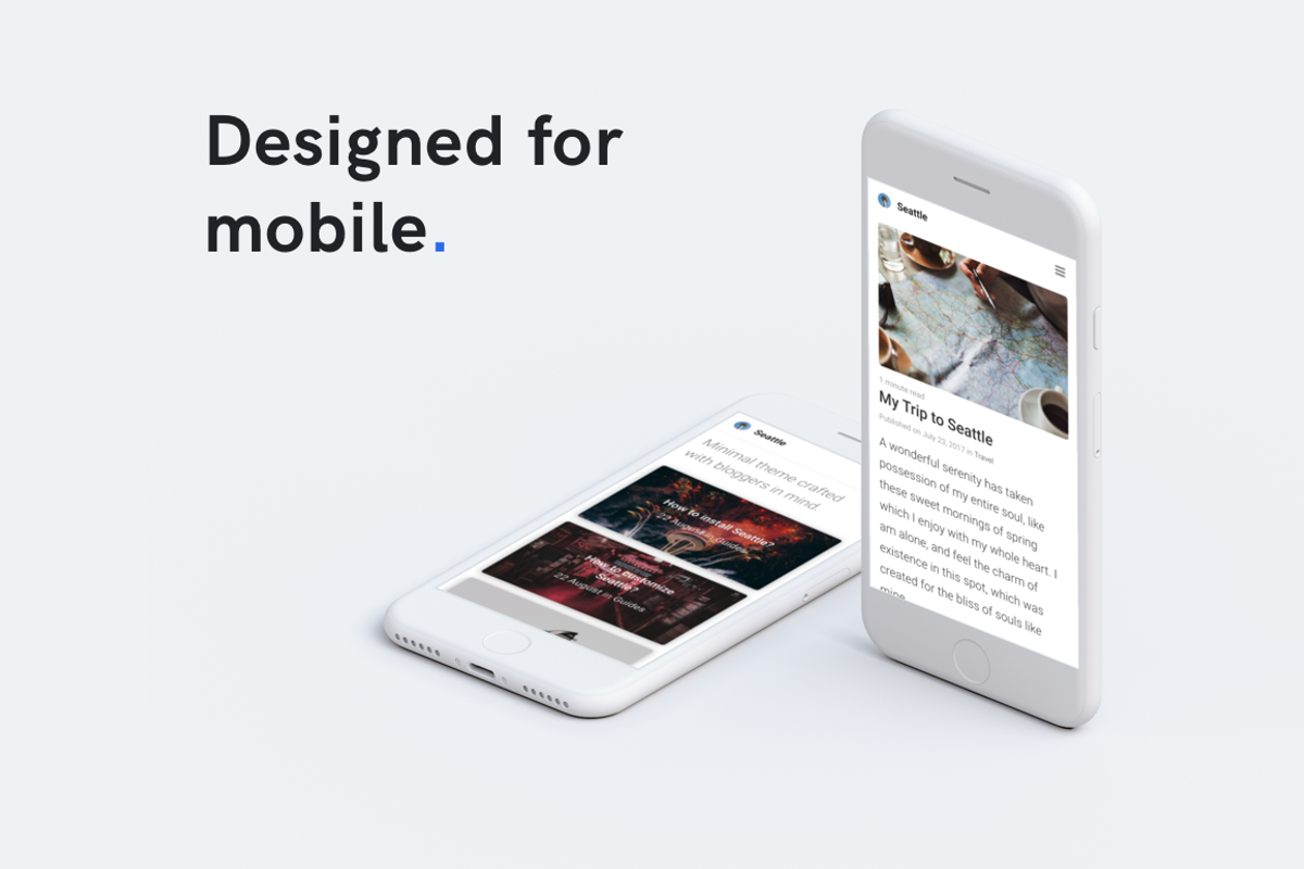 Seattle – WordPress Theme, a WordPress Template by Atlas Themes (Photo 4 of 4)
