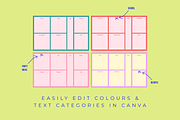 New EDITABLE Desktop Planners, a Stationery Template by Verte Studio (Thumbnail 3 of 4)
