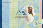 Soft Seaside – Textured backgrounds, a Background Graphic by DigARTbyHavroshka (Thumbnail 1 of 11)