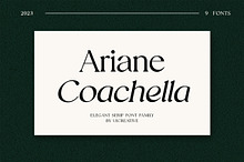 Ariane Coachella Elegant Serif Font