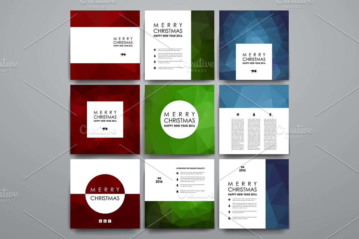Merry Christmas Brochures, a Brochure Template by Palau (Photo 39 of 49)