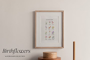 Watercolor Birthmonth florals Set, a Decorative Illustration by Grace Noboa Illustrations (Thumbnail 10 of 10)