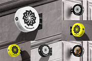 Signboard Round Mock-up, an Advertising Mockup by zippypixelstudio (Thumbnail 1 of 14)
