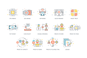 Cryptocurrency & Bitcoin Flat Icons, an Icon by Flat Icons (Thumbnail 5 of 5)
