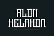 Dark Metalize Font, a Serif Font by alon kelakon (Thumbnail 2 of 5)