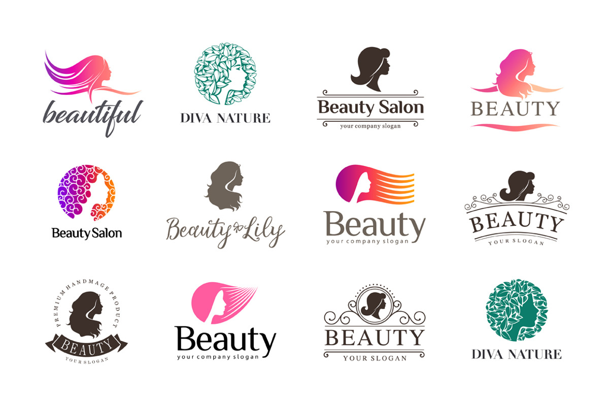 Set Beauty Salon, a Branding & Logo Template by IKarGraphics (Photo 2 of 8)