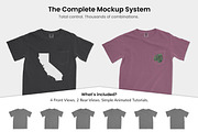 Comfort Colors 6030 Mockups, a Shirt Mockup by Photific (Thumbnail 2 of 5)