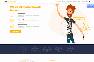 ET WebDesign Onepage WordPress Theme