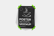 Poster Mockup, an Advertising Mockup by Unerispace (Thumbnail 2 of 4)