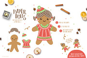 Cute Gingerbread Character Creator, a Person Illustration by Euonia Meraki (Thumbnail 2 of 10)