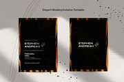 Tiger Stripe Wedding Invitation, an Invitation Template by InvitingStorys (Thumbnail 2 of 4)