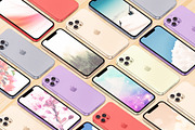 3D iPhone Presentation Mock-Up 10, an iPhone Mockup by Graphicsworld125 (Thumbnail 5 of 9)