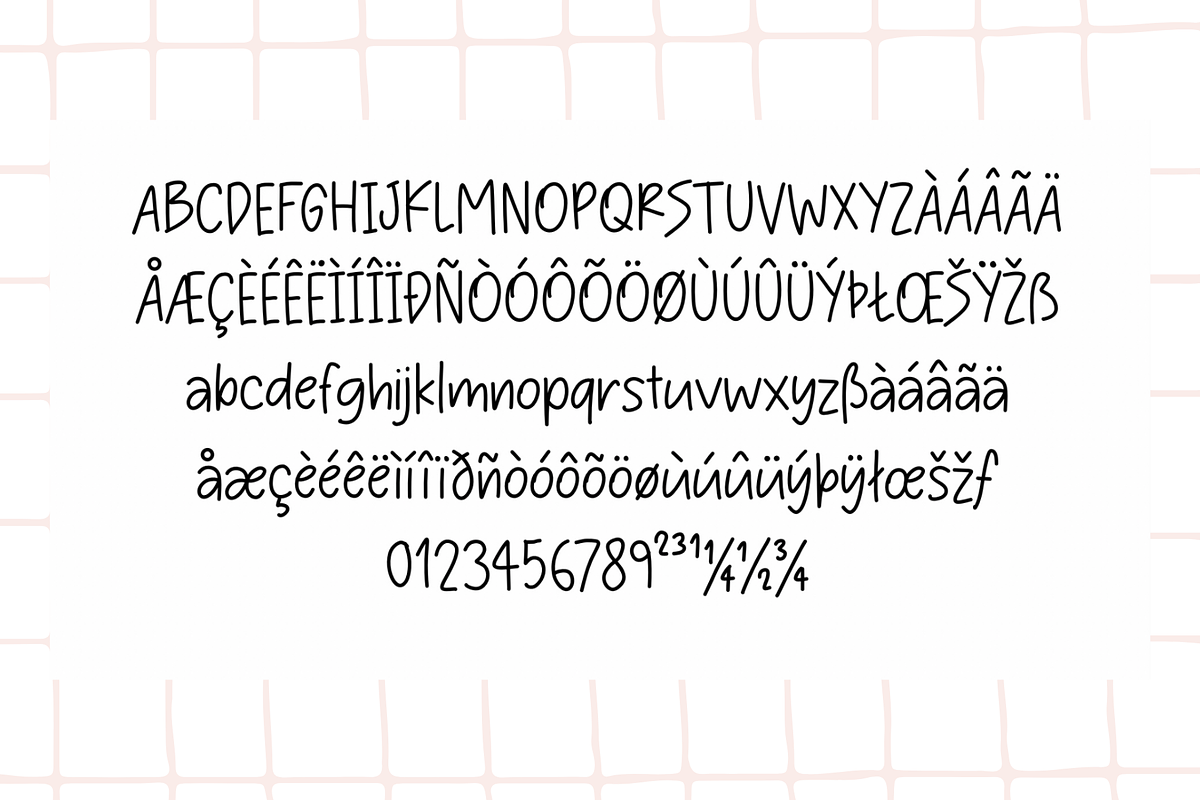 Coffee Cake is a handwritten font, a Handwritten Font by Brown Cupple (Photo 6 of 7)