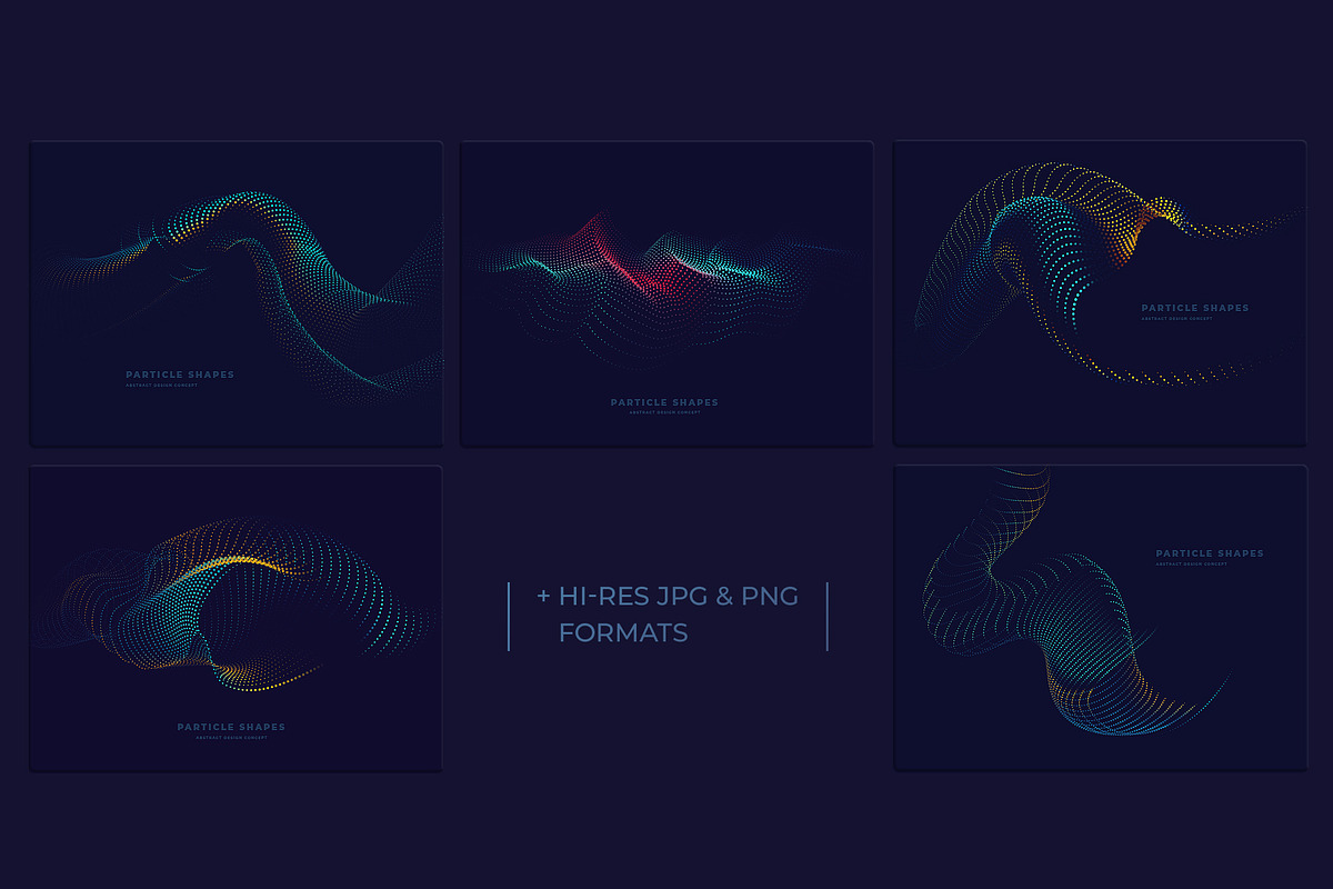 Particle backgrounds vol 5, a Templates & Theme by blauananas (Photo 7 of 7)
