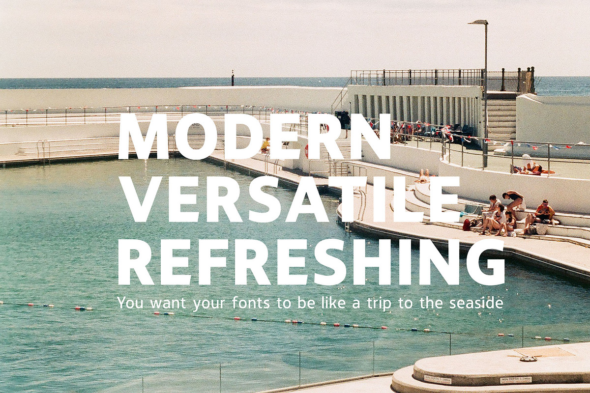 Linear Form Neue | A Sans Serif Font, a Sans Serif Font by Supersimbo © (Photo 7 of 11)