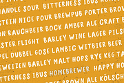 Homebrewer Font Duo, a Sans Serif Font by Beck McCormick (Thumbnail 7 of 10)