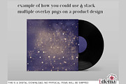 Gold Glitter Overlays Sublimation, a Decorative Illustration by EdeniaArtStudio (Thumbnail 14 of 15)