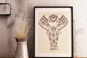 Elephant,decorative elements, a Decorative Illustration by Katika Shop (Thumbnail 6 of 8)
