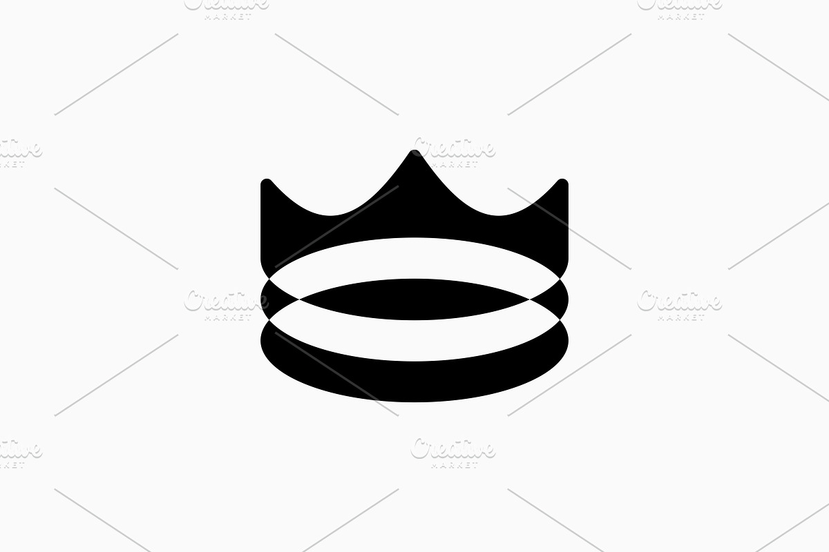 crown king logo vector icon logo, a Branding & Logo Template by VASTARD STUDIO