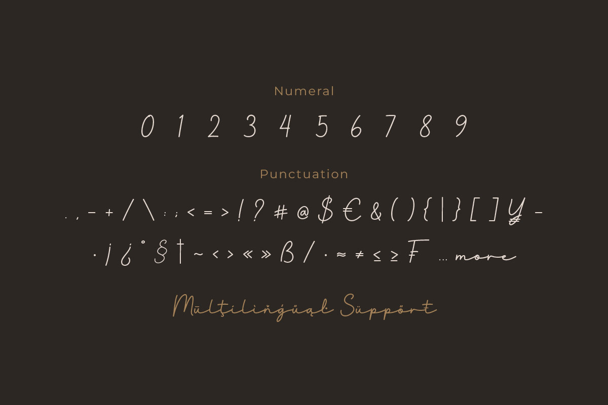 Sharine - Script Monoline Font, a Script Font by twinstd (Photo 4 of 7)