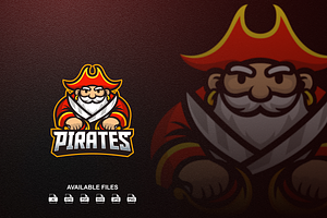 Pirates Logo, a Design Template by artchiles_design