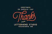 Thirdlone Font Duo & Vector Pack, a Sans Serif Font by Letterhend Studio (Thumbnail 13 of 13)
