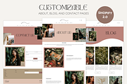 Boho Shopify Theme | Bohemian Wave, a Templates & Theme by Easy Website Themes (Thumbnail 3 of 9)