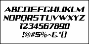 Vintage Poster JNL, a Font by Jeff Levine Fonts (Thumbnail 5 of 5)
