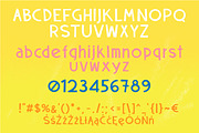Toy Cartoon font, a Sans Serif Font by Moonery's (Thumbnail 3 of 6)