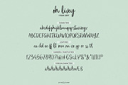 Oh Livey brush script font, a Script Font by Angele Kamp (Thumbnail 8 of 8)