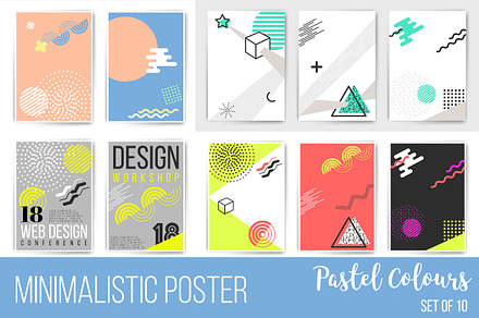 Poster Bundle, Minimalistic style