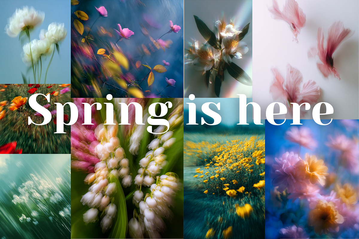 Spring Floral Backgrounds, a Beauty & Fashion Photo by MarkoPresets (Photo 5 of 10)