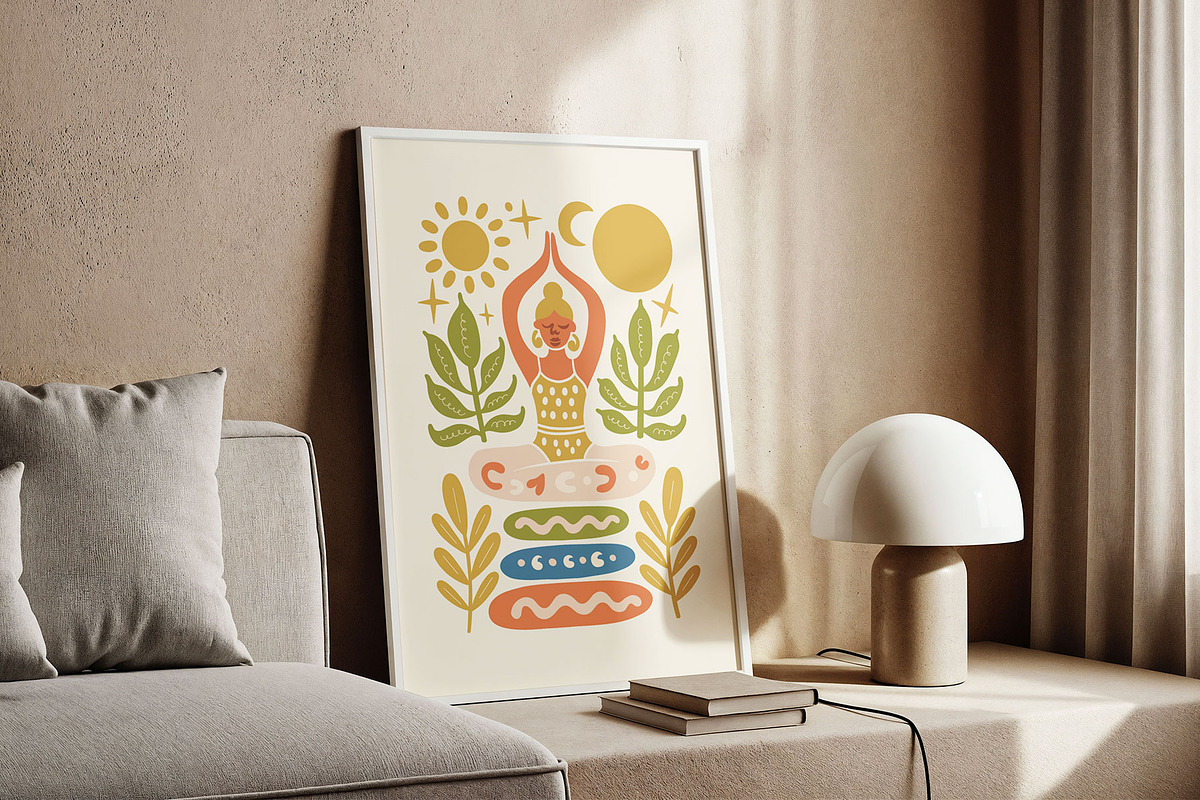 Calm Energy | Wall Art Creator, an Object Graphic by Leleka.Store (Photo 15 of 18)