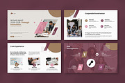 Annual Report Presentation Template, a Presentation Template by Slide_Genius1 (Thumbnail 2 of 8)