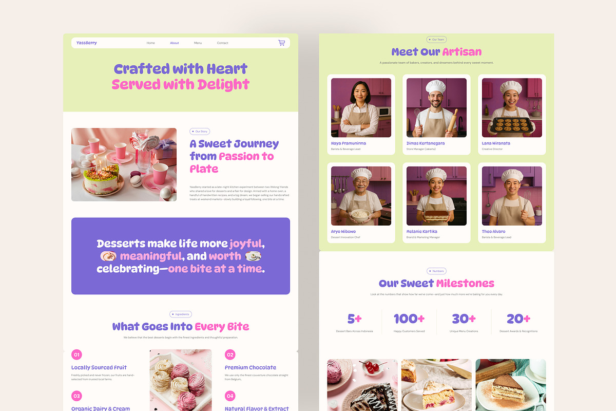 Portfolio Website UI Figma Template, an UI Kit Template by peterdraw (Photo 3 of 6)