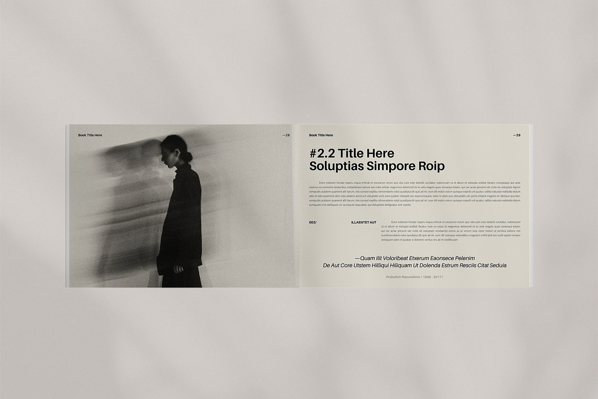 Editorial Magazine & Book Layout, a Magazine Template by TemplateFolio-Shop (Photo 10 of 21)