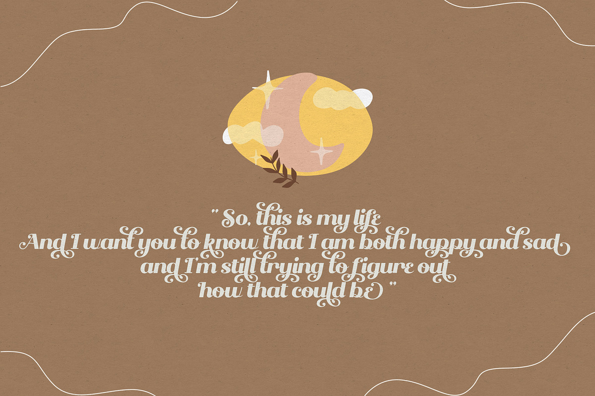 Qanthura | Elegant bold script, a Script Font by Almeera Std (Photo 5 of 12)