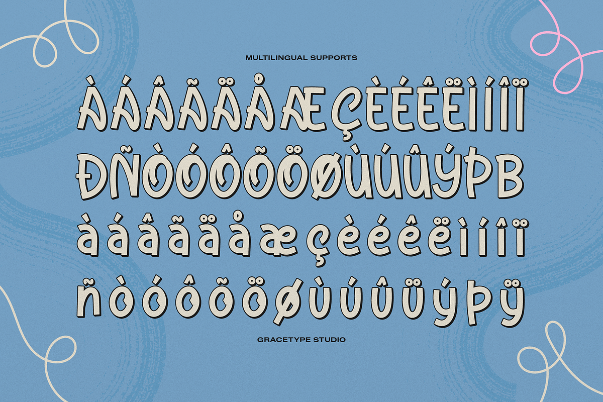 Girdale | Playful Hand Drawn, a Handwritten Font by gracetype_studio (Photo 12 of 12)