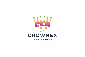 Crown Pixel Logo