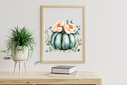 Watercolor Fall Flower Clipart, an Illustration by Libby Wishes (Thumbnail 4 of 7)