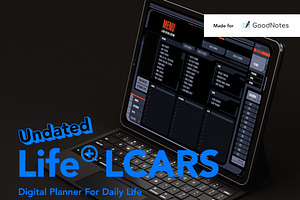 Life LCARS Undated Digital Planner