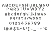 Hand Grotesk: hand drawn font, a Font by Rachel Ortiz (Thumbnail 7 of 8)