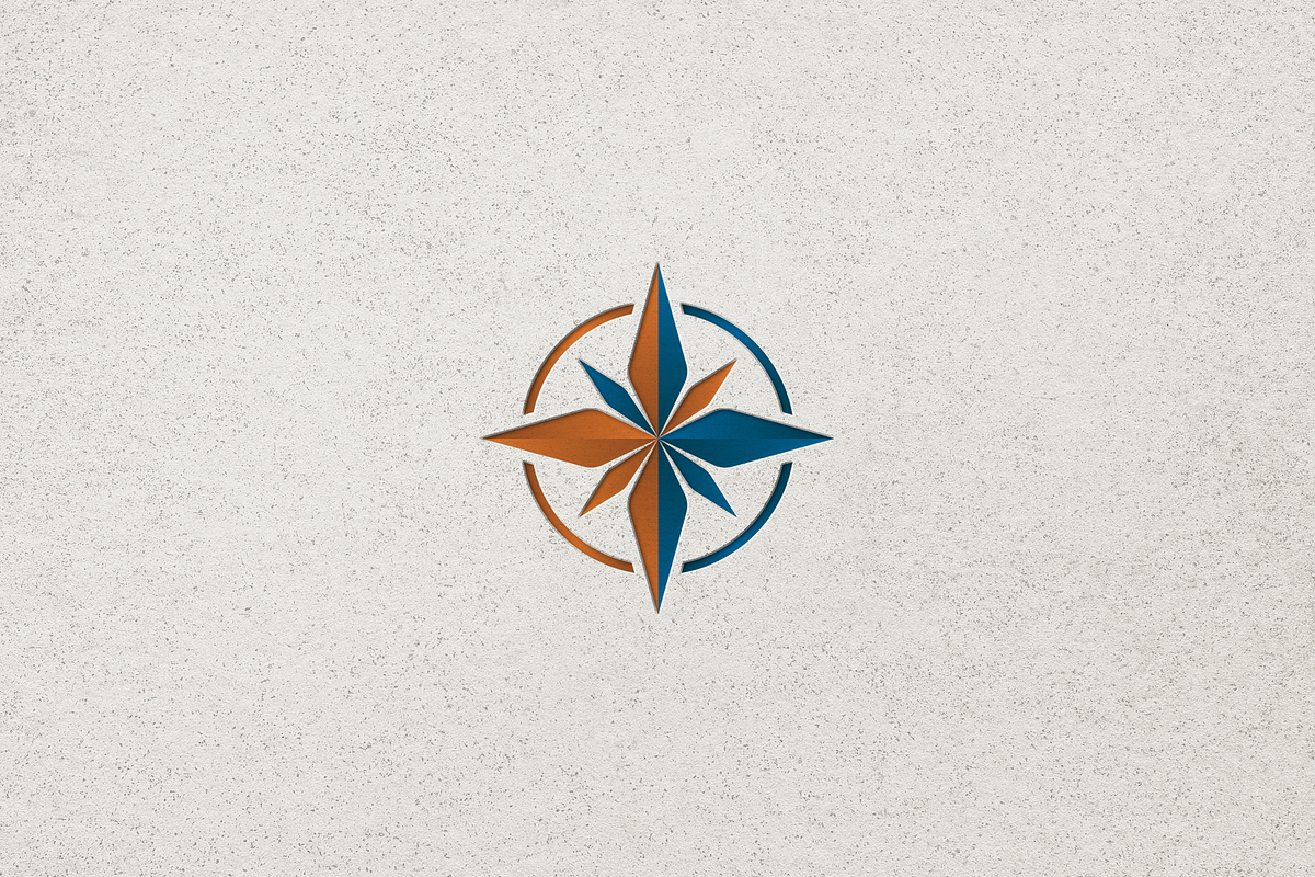 Minimalist Modern Compass Logo, a Branding & Logo Template by Luxury Logos (Photo 4 of 4)