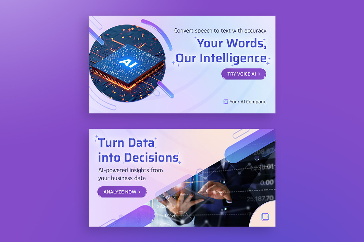 Artificial Intelligence Post, a Social Media Template by Brandify Studio (Photo 3 of 6)
