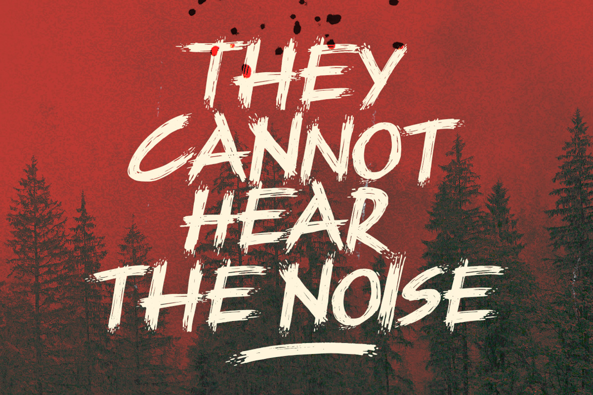 Supremo | Horror Font preview 2